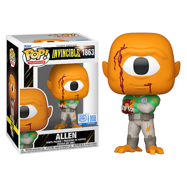 Funko Pop! Television Invincible / Invencivel Allen 1863 Exclusivo