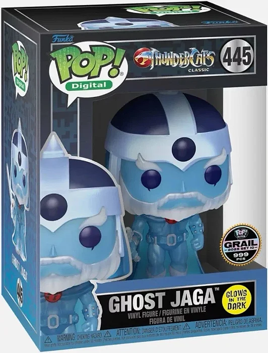 Funko Pop! NFT Thundercats Ghost Jaga 445 Exclusivo Glow 999 Pcs