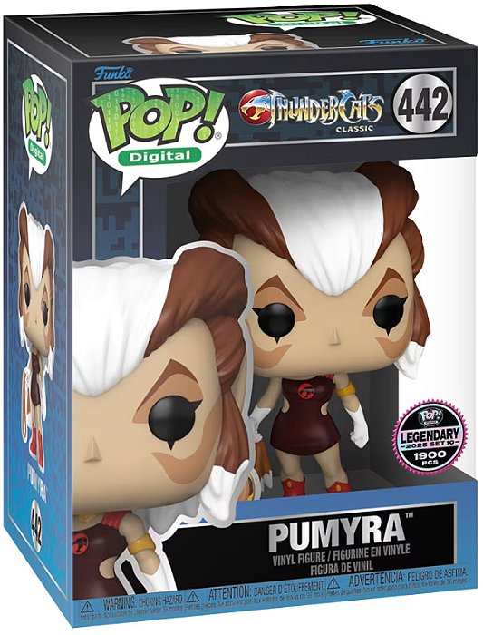 Funko Pop! NFT Thundercats Pumyra 442 Exclusivo 1900 pcs