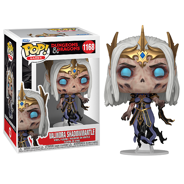 Funko Pop! Games Dungeons & Dragons Valindra Shadowmantle 1168