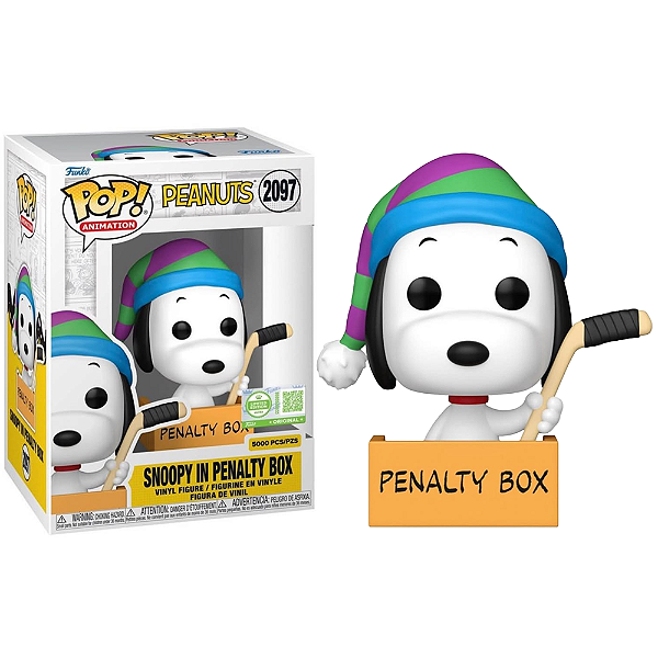 Funko Pop! Animation Peanuts Snoopy In Penalty Box 2097 Exclusivo