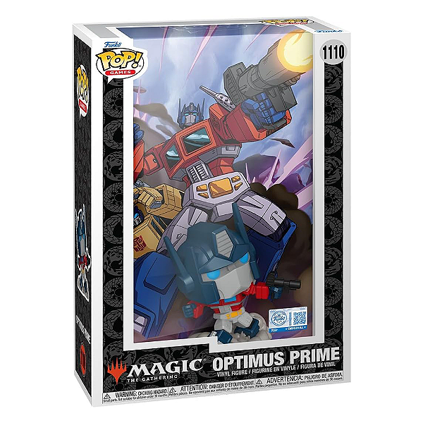 Funko Pop! Games Magic The Gathering Transformers Optimus Prime 1110 Exclusivo
