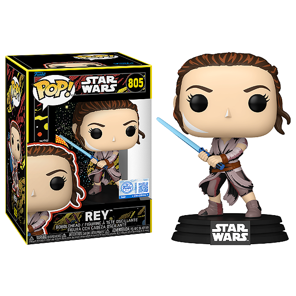 Funko Pop! Television Star Wars Rey 805 Exclusivo