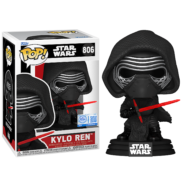 Funko Pop! Television Star Wars Kylo Ren 806 Exclusivo