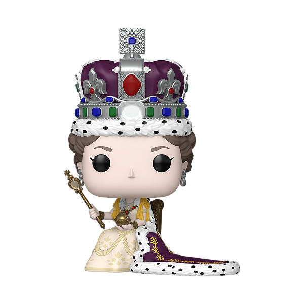 Funko Pop! Familia Real Royals Queen Elizabeth II 07 * DEFEITO VER FOTOS