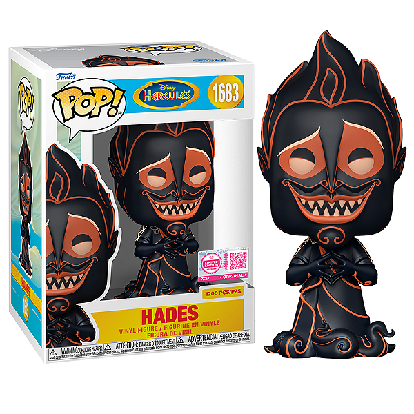 Funko Pop! Disney Hercules Hades 1683 Exclusivo 1200 Pcs