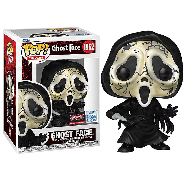 Funko Pop! Filme Terror Panico Ghost Face 1962 Exclusivo