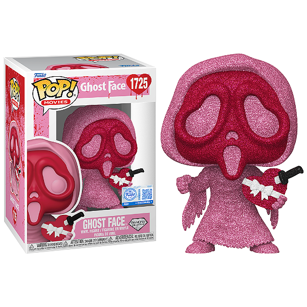 Funko Pop! Filme Terror Panico Ghost Face 1725 Exclusivo Diamond