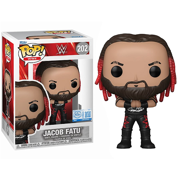 Funko Pop! WWE Jacob Fatu 202 Exclusivo