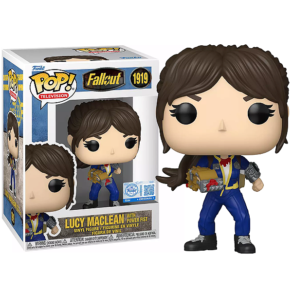 Funko Pop! Television Fallout Lucy Maclean With Power Fist 1919 Exclusivo