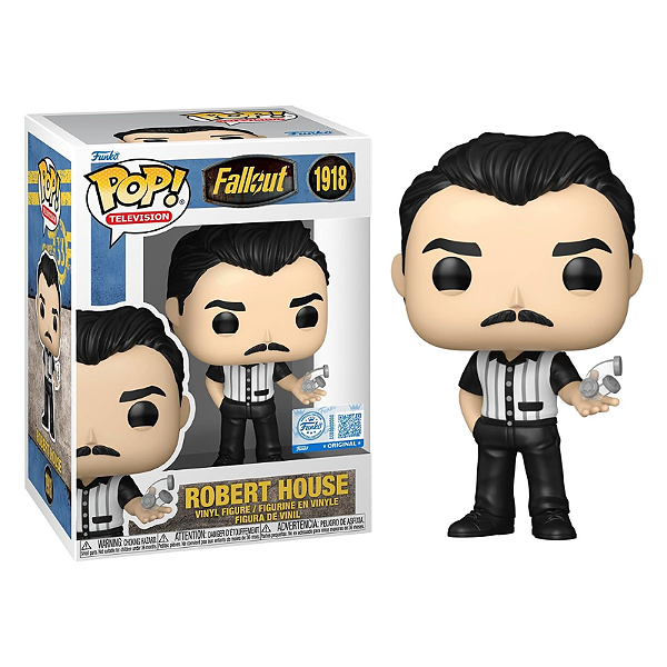 Funko Pop! Television Fallout Robert House 1918 Exclusivo
