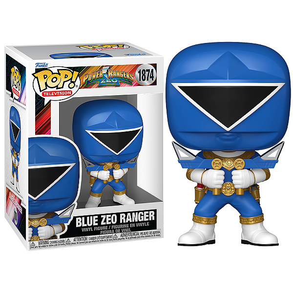 Funko Pop! Television Power Rangers Zeo Blue Zeo Ranger 1874