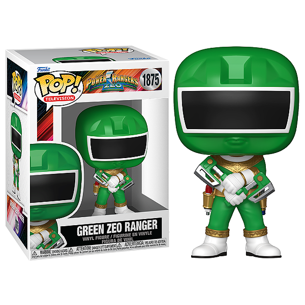 Funko Pop! Television Power Rangers Zeo Green Zeo Ranger 1875