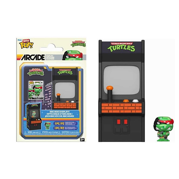 Funko Bitty Pop! Arcade As Tartarugas Ninjas Michelangelo