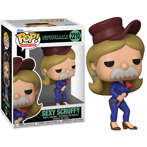 Funko Pop! Animation Futurama Sexy Scruffy 2210