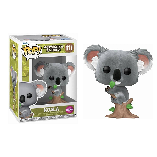Funko Pop! Australian Animals Koala 111 Exclusivo Flocked