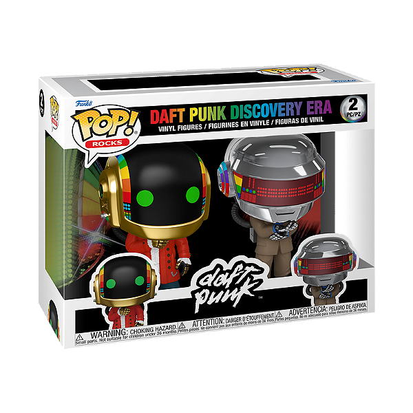 Funko Pop! Rocks Daft Punk Discovery Era 2 Pack