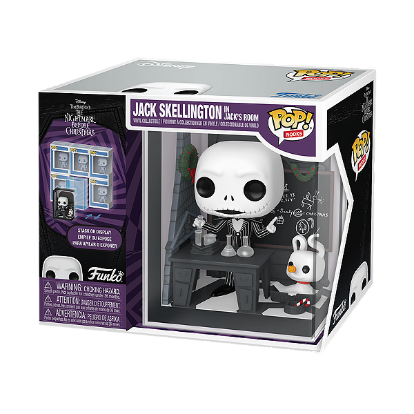 Funko Pop! Nooks Disney O Estranho Mundo De Jack Skellington In Jack's Room