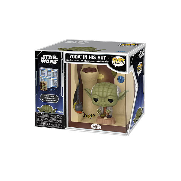 Funko Pop! Nooks Television Star Wars Yoda In His Hut