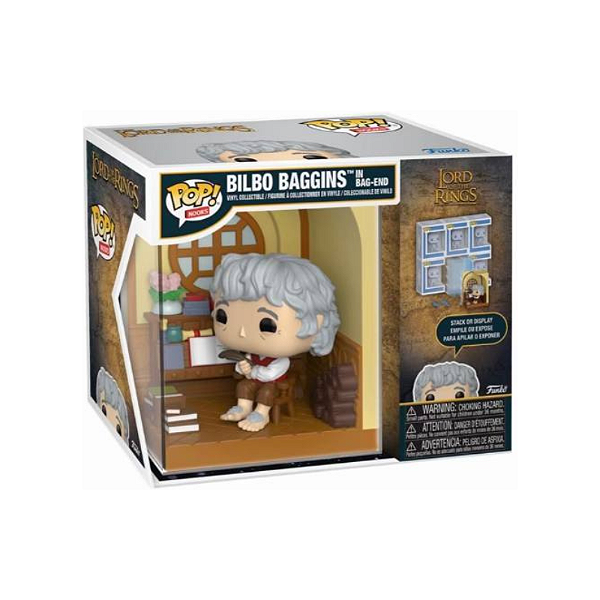 Funko Pop! Nooks Filme O Senhor Dos Aneis Bilbo Baggins In Bag-End