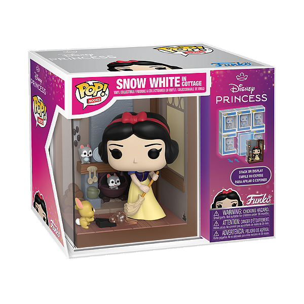 Funko Pop! Nooks Disney Branca De Neve Snow White In Cottage