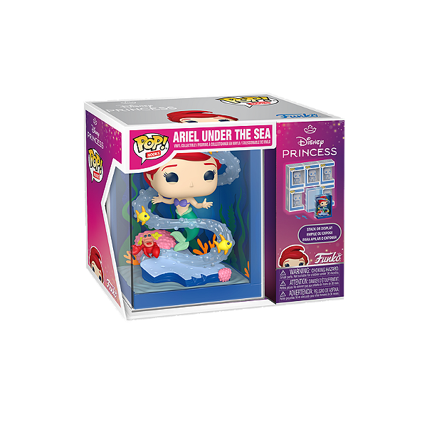 Funko Pop! Nooks Disney A Pequena Sereia Ariel Under The Sea