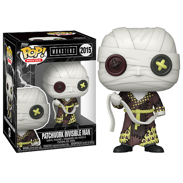 Funko Pop! Filme Terror Monstros Patchwork Invisible Man 2015