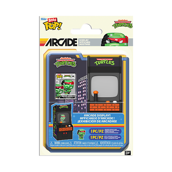 Funko Bitty Pop! Arcade Tartarugas Ninjas 1 Pack