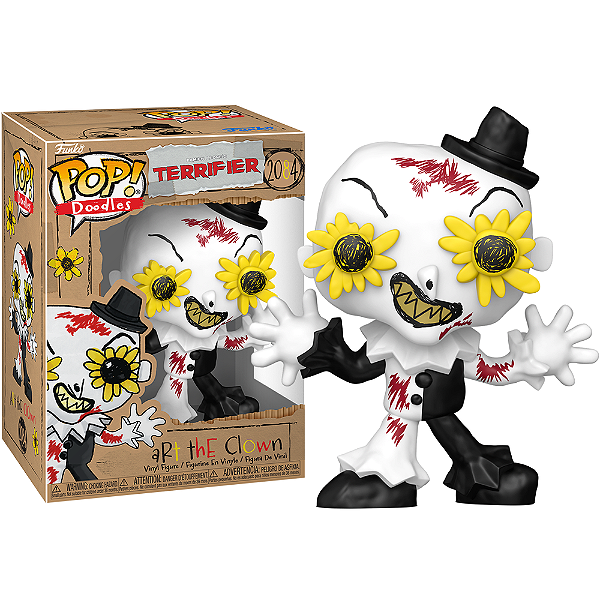 Funko Pop! Filme Terror Terrifier Art The Clown Doodles 2084