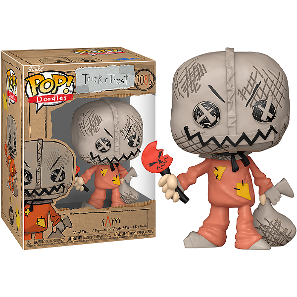 Funko Pop! Filme Terror Conto Do Dia Das Bruxas / Trick 'R Treat Sam Doodles 2085
