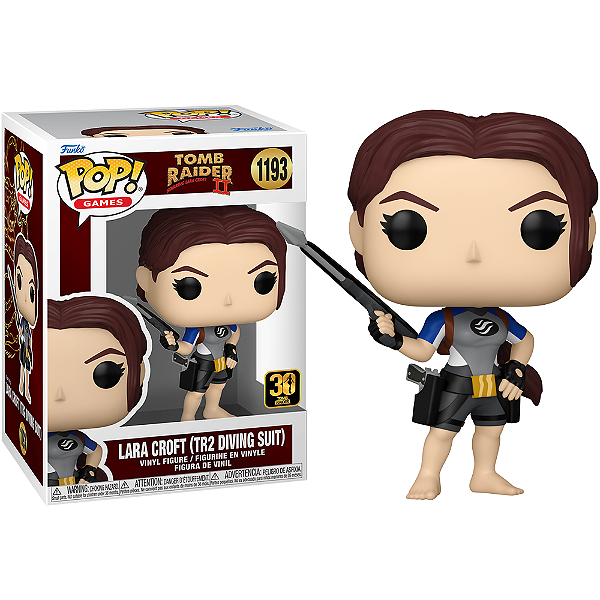 Funko Pop! Games Tomb Raider Lara Croft TR2 Diving Suit 1193