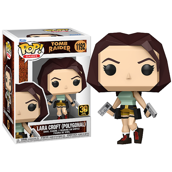 Funko Pop! Games Tomb Raider Lara Croft Polygonal 1192