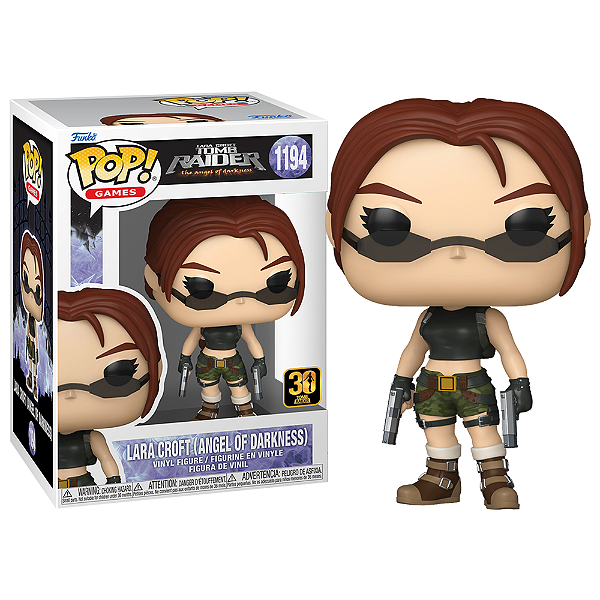 Funko Pop! Games Tomb Raider Lara Croft Angel Of Darkness 1194