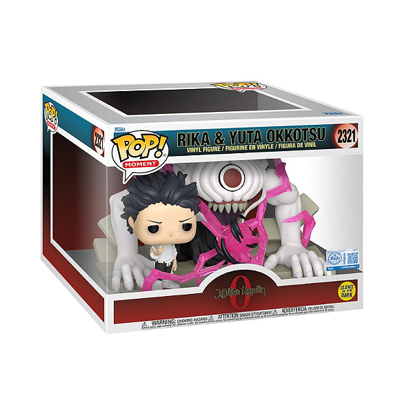 Funko Pop! Animation Jujutsu Kaisen Rika And Yuta Okkotsu 2321 Exclusivo Glow