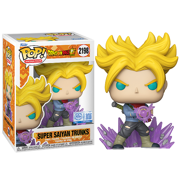 Funko Pop! Animation Dragon Ball Super Saiyan Trunks 2198 Exclusivo