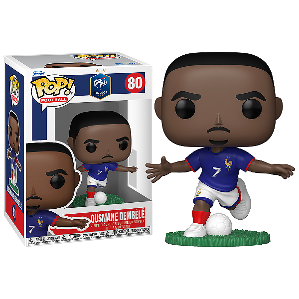 Funko Pop! Football / Futebol French Ousmane Dembélé 80
