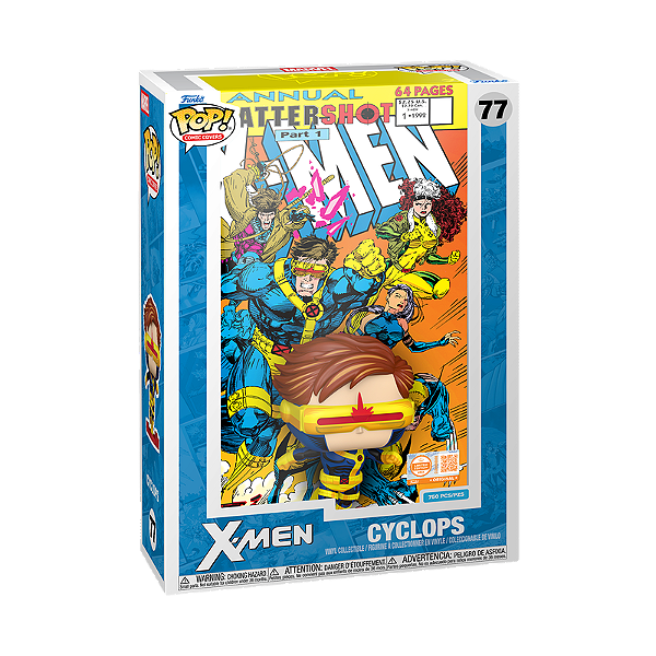 Funko Pop! Comic Covers X-Men Cyclops 77 Exclusivo 750 Pcs