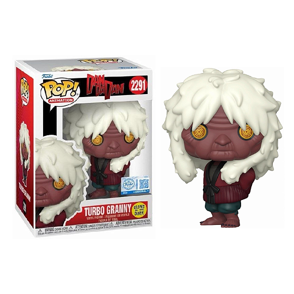 Funko Pop! Animation DanDaDan Turbo Granny 2291 Exclusivo Glow