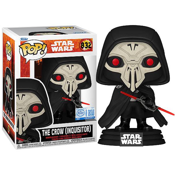 Funko Pop! Television Star Wars The Crow Inquisitor 832 Exclusivo