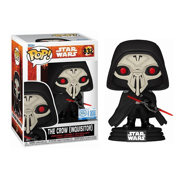 Funko Pop! Television Star Wars The Crow Inquisitor 832 Exclusivo