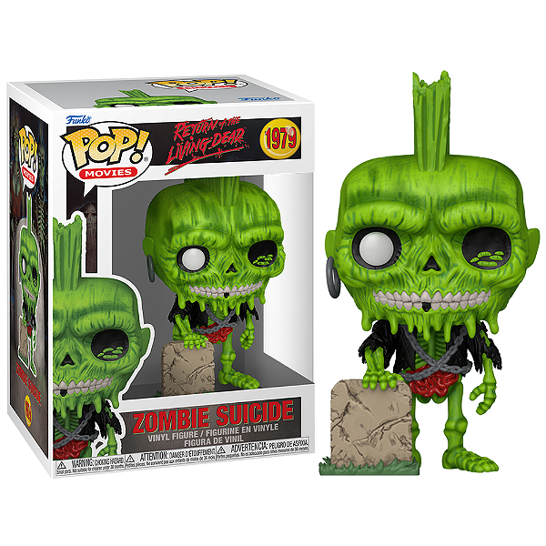 Funko Pop! Filme Terror A Volta dos Mortos Vivos Zombie Suicide 1979