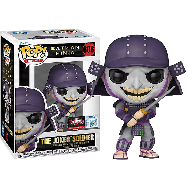 Funko Pop! Heroes DC Comics Batman Ninja The Joker Soldier 608 Exclusivo