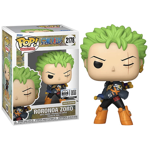 Funko Pop! Animation One Piece Roronoa Zoro 2178 Exclusivo 3500 Pcs