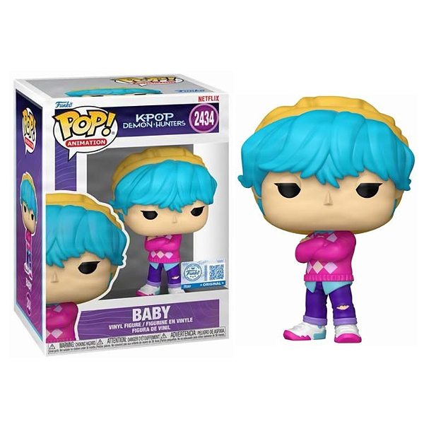 Funko Pop! Animation Guerreiras do K-Pop Demon Hunters Baby 2434 Exclusivo