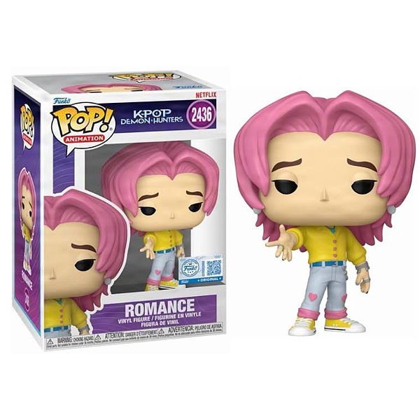 Funko Pop! Animation Guerreiras do K-Pop Demon Hunters Romance 2436 Exclusivo