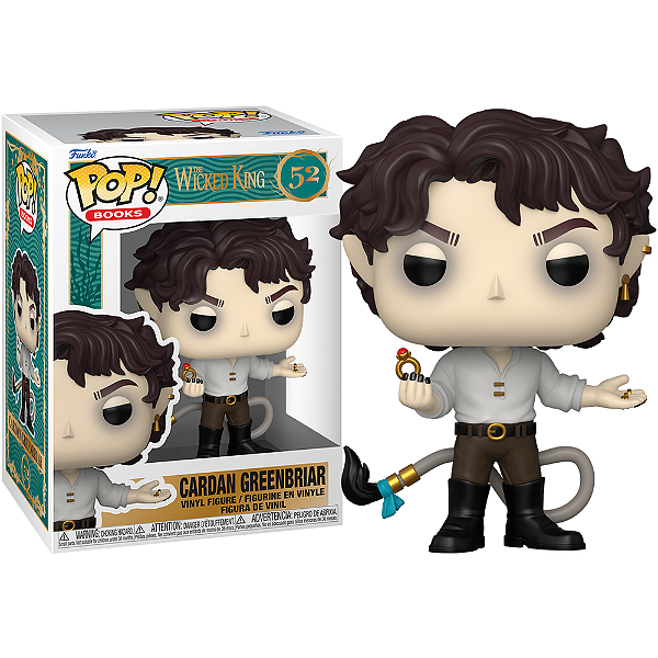 Funko Pop! Books The Wicked King / O Rei Perverso Cardan Greenbriar 52