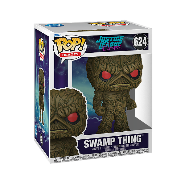 Funko Pop! Dc Comics Liga Da Justiça Sombria Swamp Thing 624