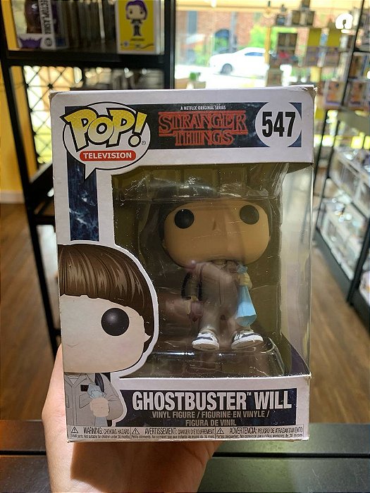 Funko Pop! Television Stranger Things Ghostbuster Will 547 * SEM BLISTER