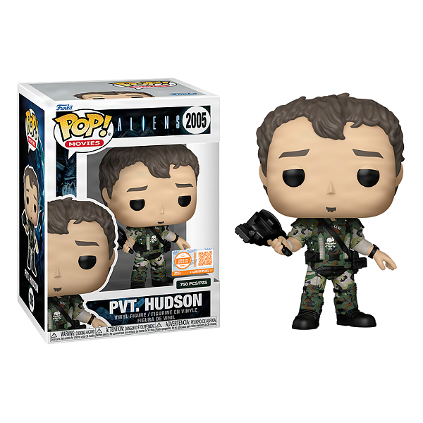 Funko Pop! Filme Aliens Pvt. Hudson 2005 Exclusivo 750 Pcs