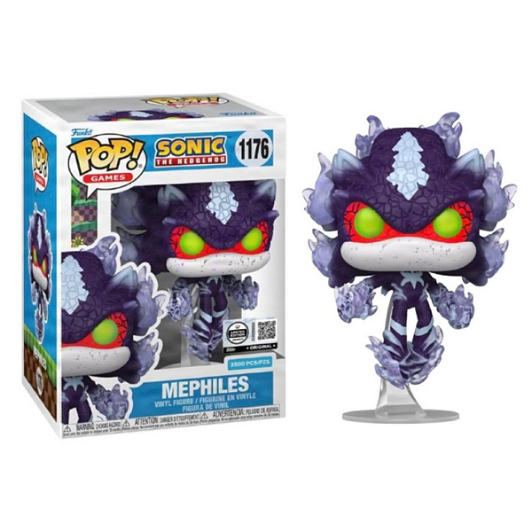 Funko Pop! Games Sonic The Hedgehog Mephiles 1176 Exclusivo 3500 Pcs